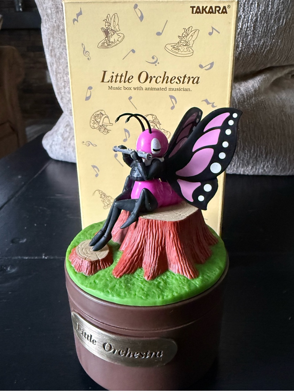 Takara Little Orchestra Butterfly “Flute” Music Box
